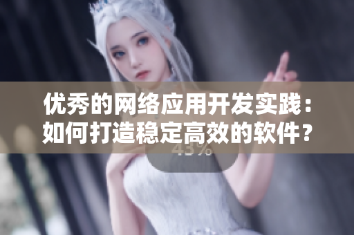 优秀的网络应用开发实践：如何打造稳定高效的软件？