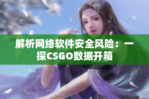 解析网络软件安全风险：一探CSGO数据开箱