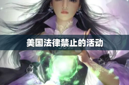 美国法律禁止的活动