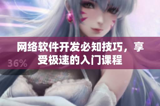 网络软件开发必知技巧，享受极速的入门课程