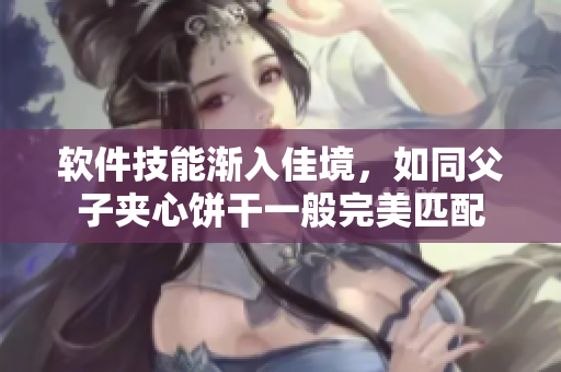软件技能渐入佳境，如同父子夹心饼干一般完美匹配