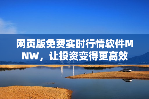 网页版免费实时行情软件MNW，让投资变得更高效