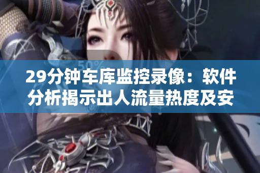 29分钟车库监控录像：软件分析揭示出人流量热度及安全管理问题