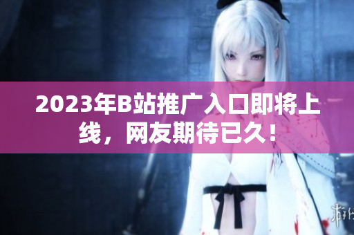 2023年B站推广入口即将上线，网友期待已久！