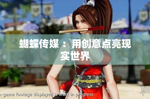 蝴蝶传媒 ：用创意点亮现实世界