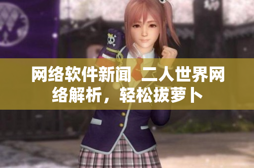 网络软件新闻  二人世界网络解析，轻松拔萝卜