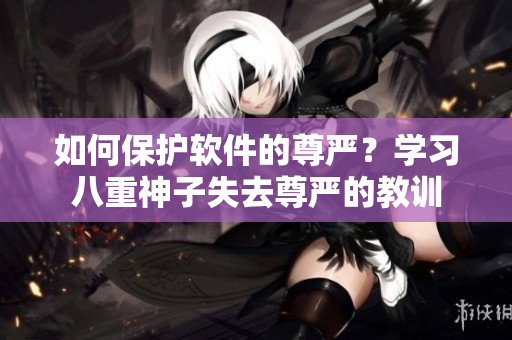 如何保护软件的尊严？学习八重神子失去尊严的教训
