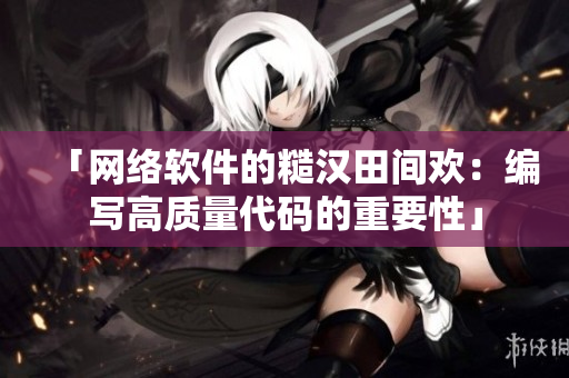 「网络软件的糙汉田间欢：编写高质量代码的重要性」