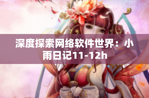 深度探索网络软件世界：小雨日记11-12h