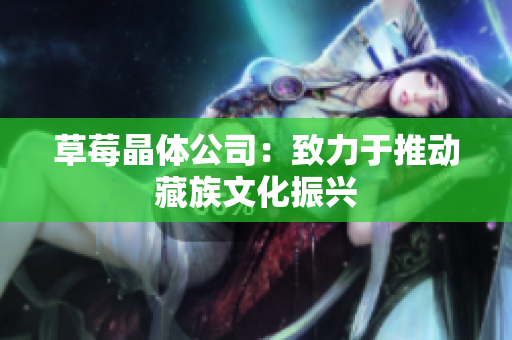 草莓晶体公司：致力于推动藏族文化振兴