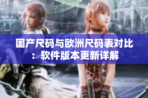 国产尺码与欧洲尺码表对比：软件版本更新详解