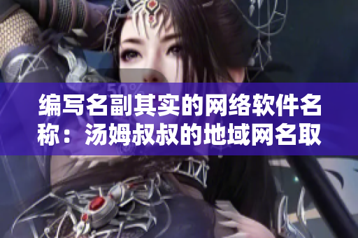 编写名副其实的网络软件名称：汤姆叔叔的地域网名取名技巧