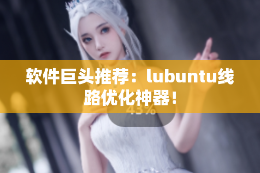 软件巨头推荐：lubuntu线路优化神器！