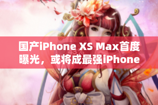 国产iPhone XS Max首度曝光，或将成最强iPhone