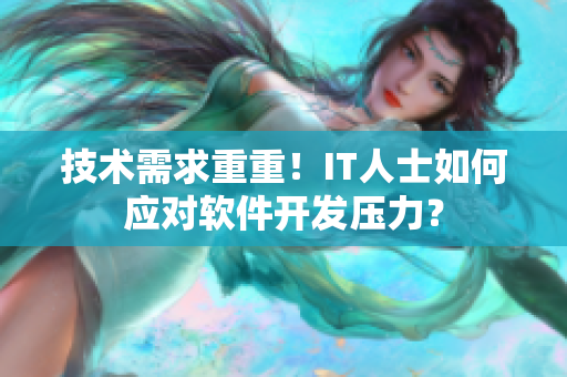 技术需求重重！IT人士如何应对软件开发压力？