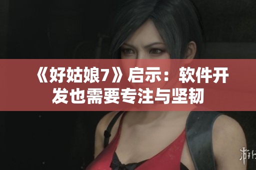 《好姑娘7》启示：软件开发也需要专注与坚韧