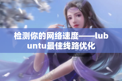 检测你的网络速度——lubuntu最佳线路优化