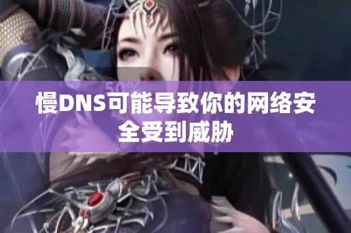 慢DNS可能导致你的网络安全受到威胁