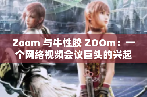 Zoom 与牛性胶 ZOOm：一个网络视频会议巨头的兴起