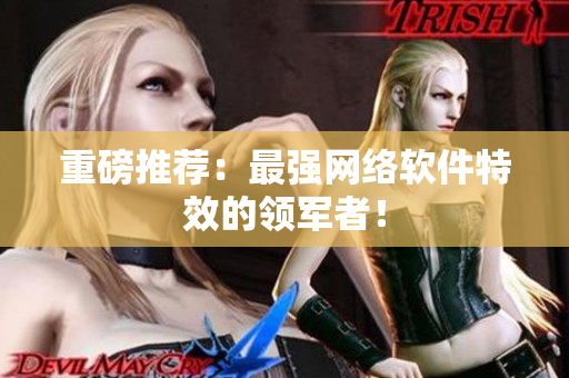 重磅推荐：最强网络软件特效的领军者！