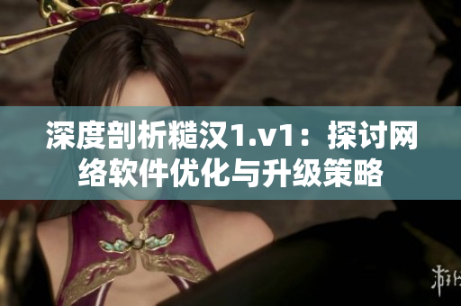 深度剖析糙汉1.v1：探讨网络软件优化与升级策略