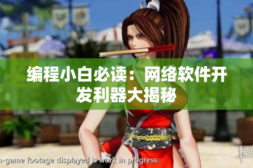 编程小白必读：网络软件开发利器大揭秘
