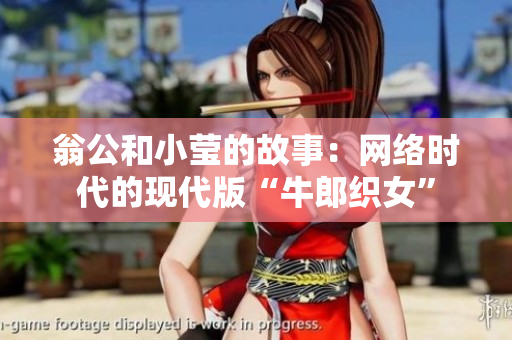 翁公和小莹的故事：网络时代的现代版“牛郎织女”