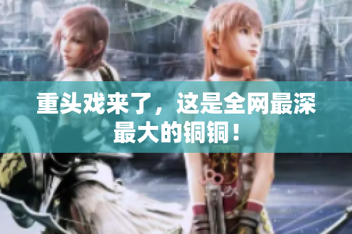 重头戏来了，这是全网最深最大的铜铜！