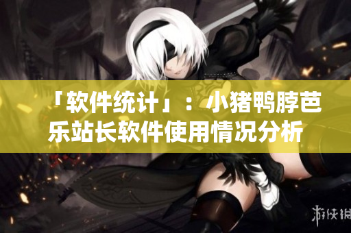 「软件统计」：小猪鸭脖芭乐站长软件使用情况分析