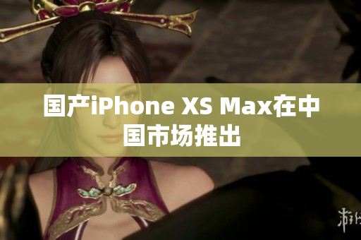 国产iPhone XS Max在中国市场推出