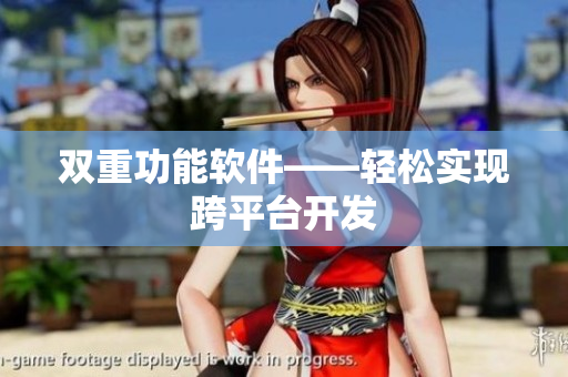 双重功能软件——轻松实现跨平台开发