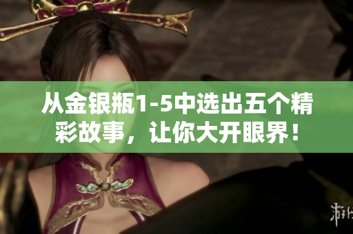 从金银瓶1-5中选出五个精彩故事，让你大开眼界！