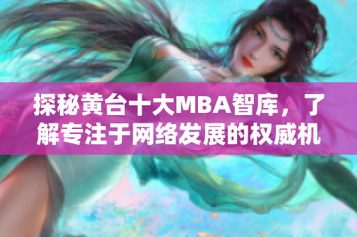 探秘黄台十大MBA智库，了解专注于网络发展的权威机构