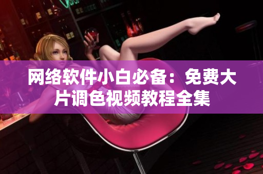 网络软件小白必备：免费大片调色视频教程全集