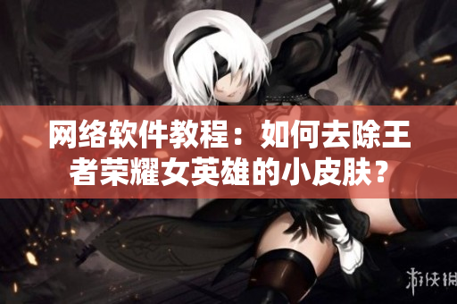 网络软件教程：如何去除王者荣耀女英雄的小皮肤？