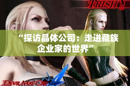 “探访晶体公司：走进藏族企业家的世界”