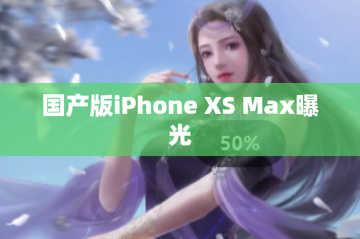 国产版iPhone XS Max曝光