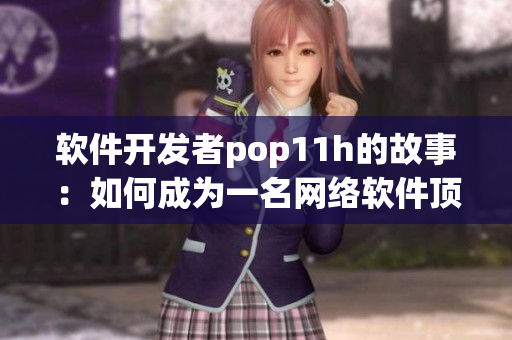 软件开发者pop11h的故事：如何成为一名网络软件顶尖编辑