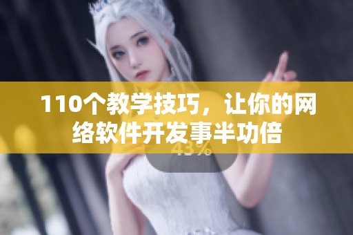 110个教学技巧，让你的网络软件开发事半功倍
