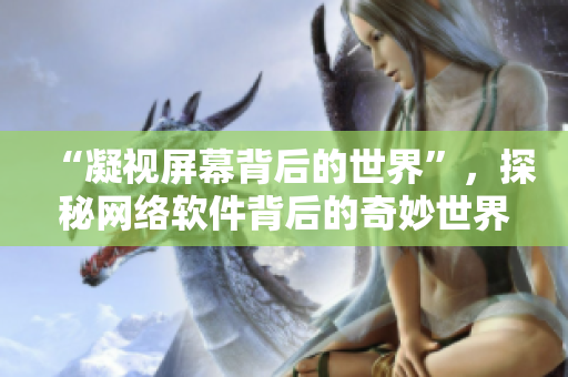 “凝视屏幕背后的世界”，探秘网络软件背后的奇妙世界