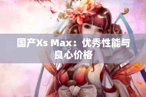 国产Xs Max：优秀性能与良心价格