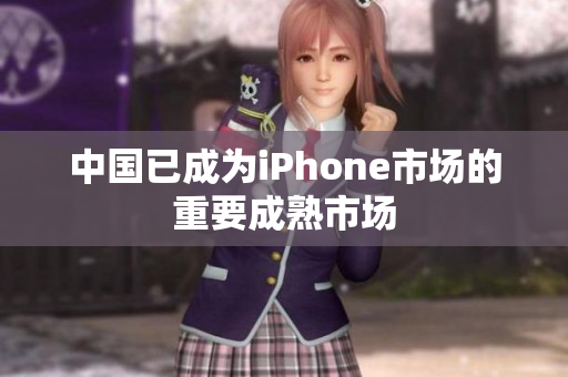 中国已成为iPhone市场的重要成熟市场