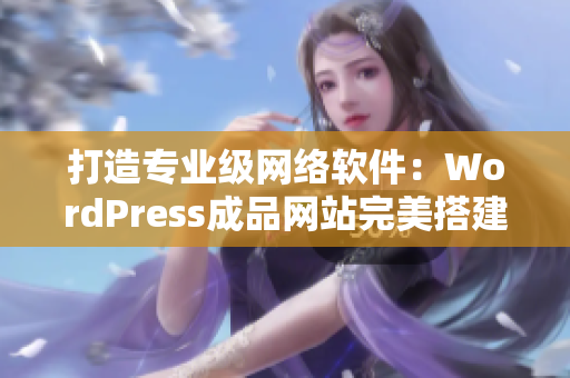 打造专业级网络软件：WordPress成品网站完美搭建教程