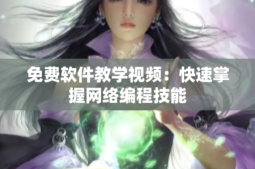 免费软件教学视频：快速掌握网络编程技能