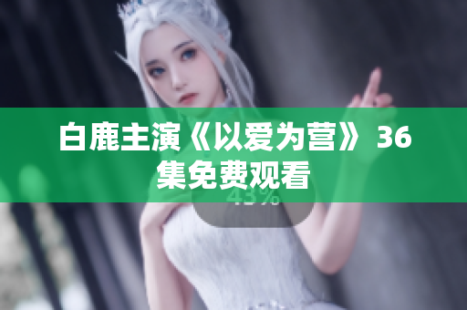 白鹿主演《以爱为营》 36集免费观看