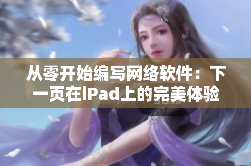 从零开始编写网络软件：下一页在iPad上的完美体验
