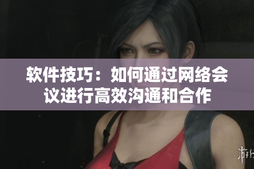 软件技巧：如何通过网络会议进行高效沟通和合作