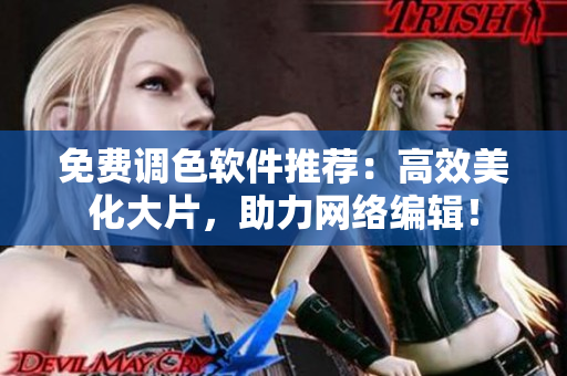 免费调色软件推荐：高效美化大片，助力网络编辑！