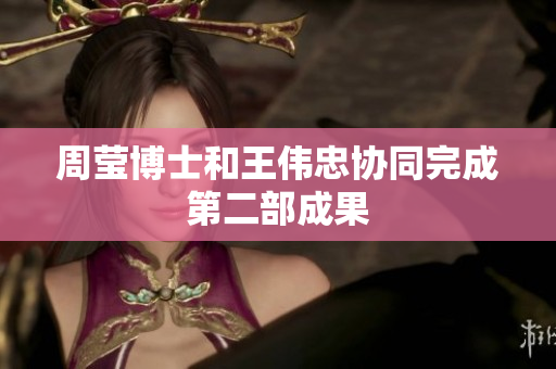 周莹博士和王伟忠协同完成第二部成果