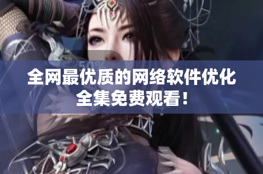 全网最优质的网络软件优化全集免费观看！